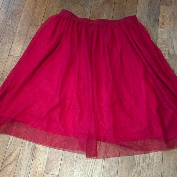 Pleated tulle skater skirt lined size M pin‎ up retro - Picture 1 of 9